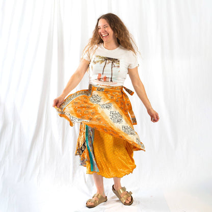 Made With Love: The Original Sari Wrap Skirt - view 39