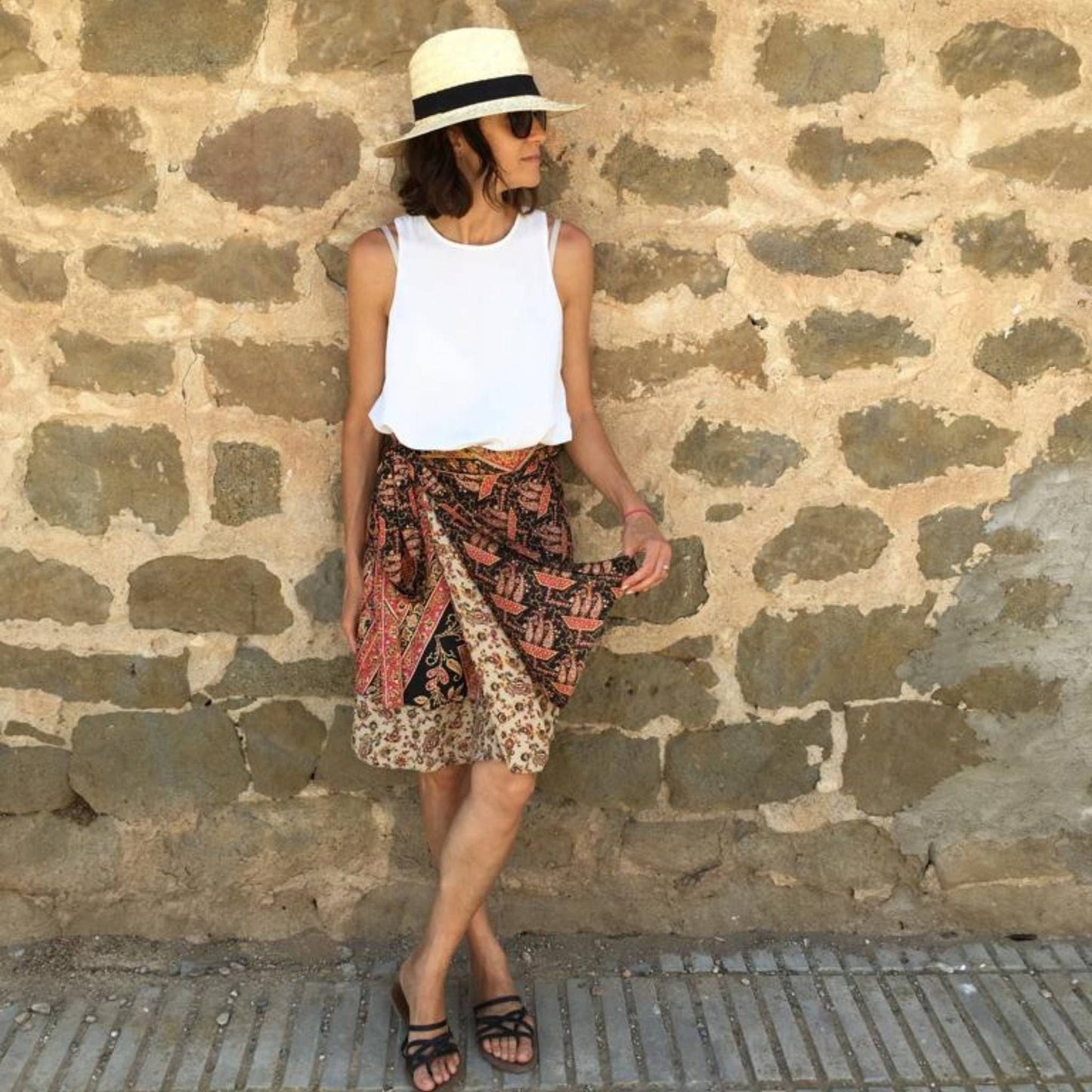 Made With Love: The Original Sari Wrap Skirt - view 40