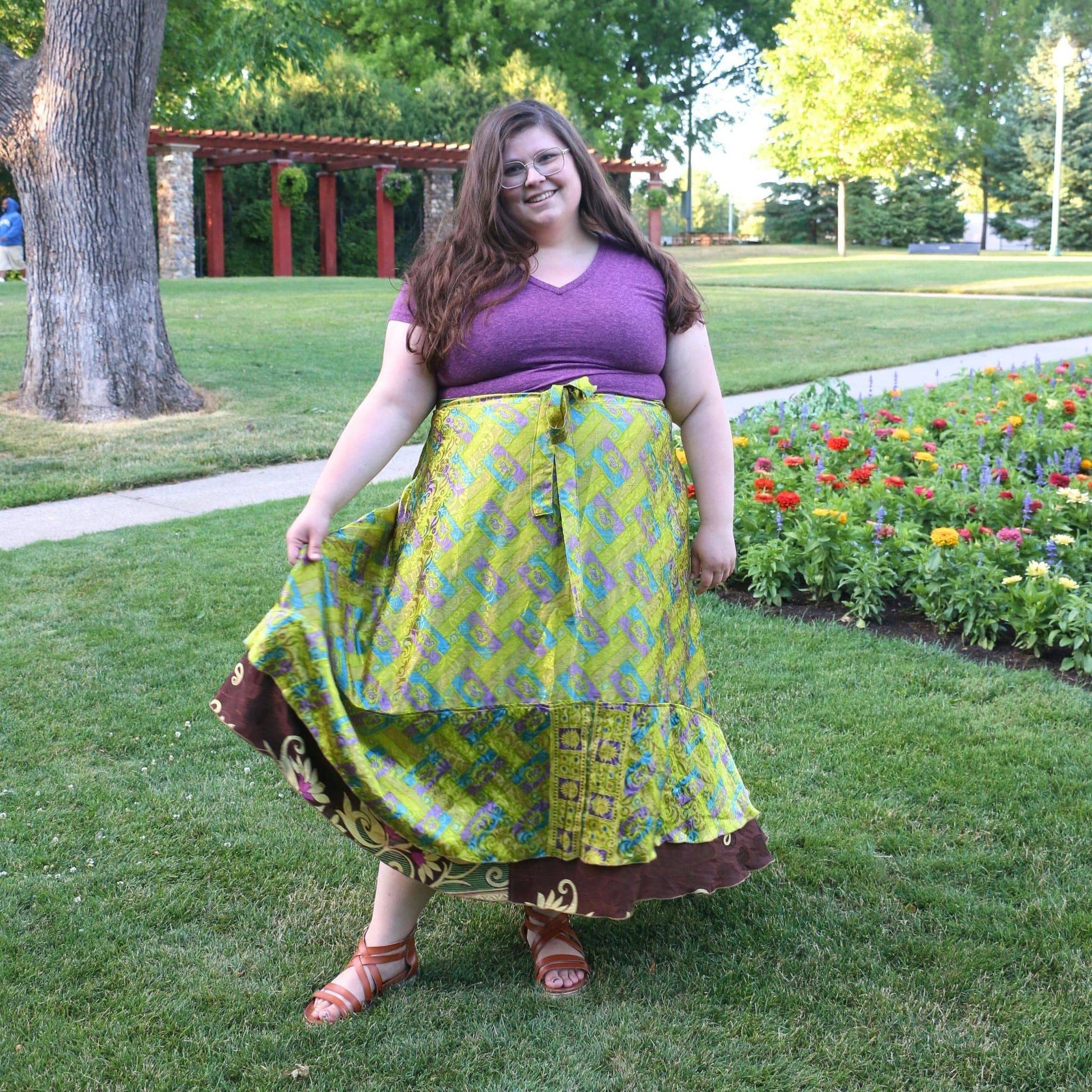 Made With Love: The Original Sari Wrap Skirt - view 41