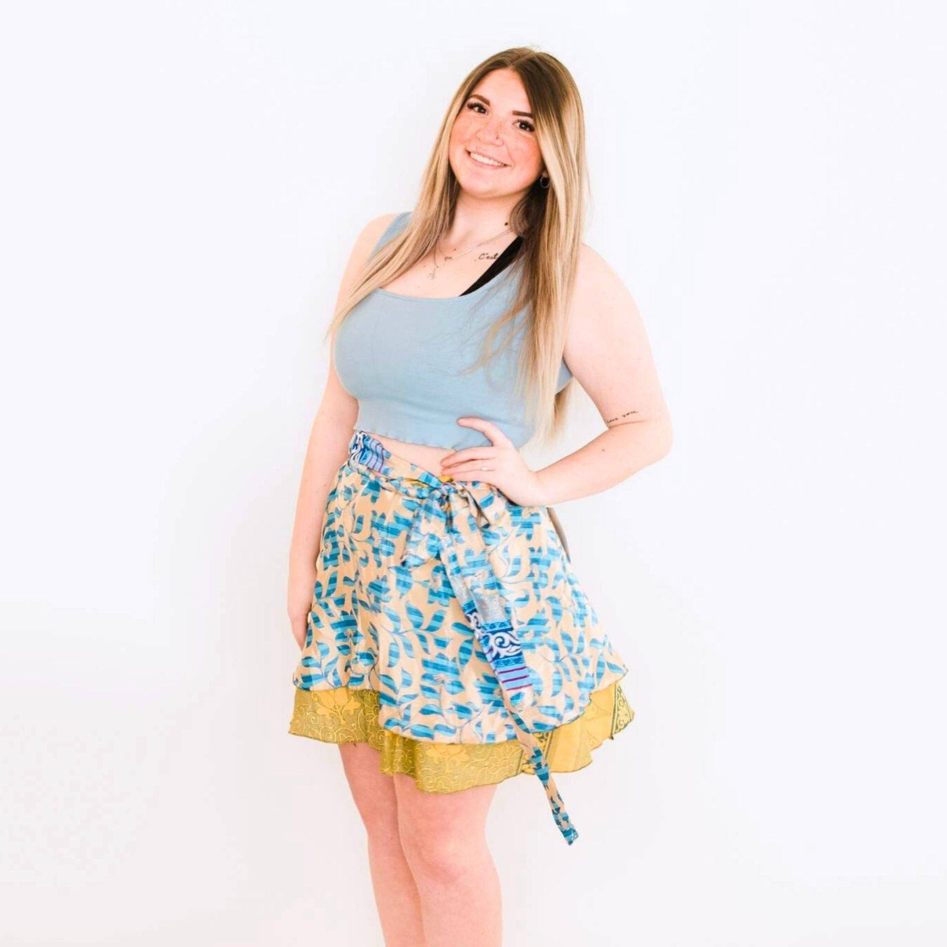 Made With Love: The Original Sari Wrap Skirt - view 42