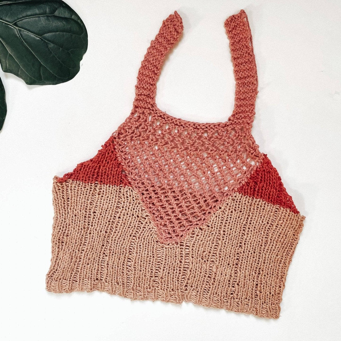 Coconut Tree Bralette Knit Pattern - view 4