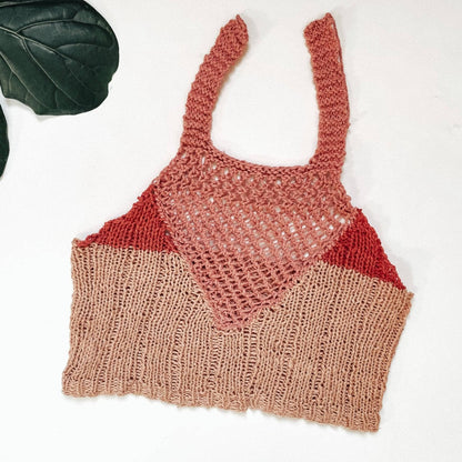 Coconut Tree Bralette Knit Pattern - view 4