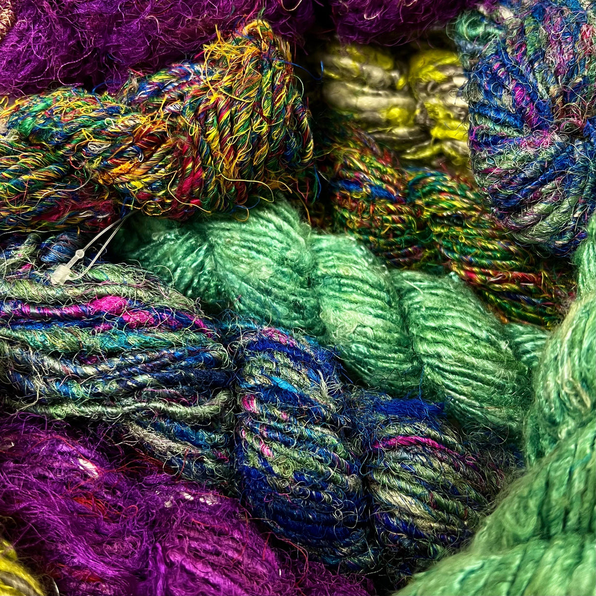 Mystery Hank of Banana Fiber Yarn - view 5