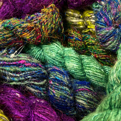 Mystery Hank of Banana Fiber Yarn - view 5