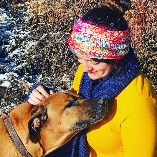 Darn Cute Ear Warmer Knitting Pattern - view 2