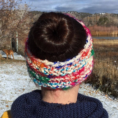 Darn Cute Ear Warmer Knitting Pattern - view 3