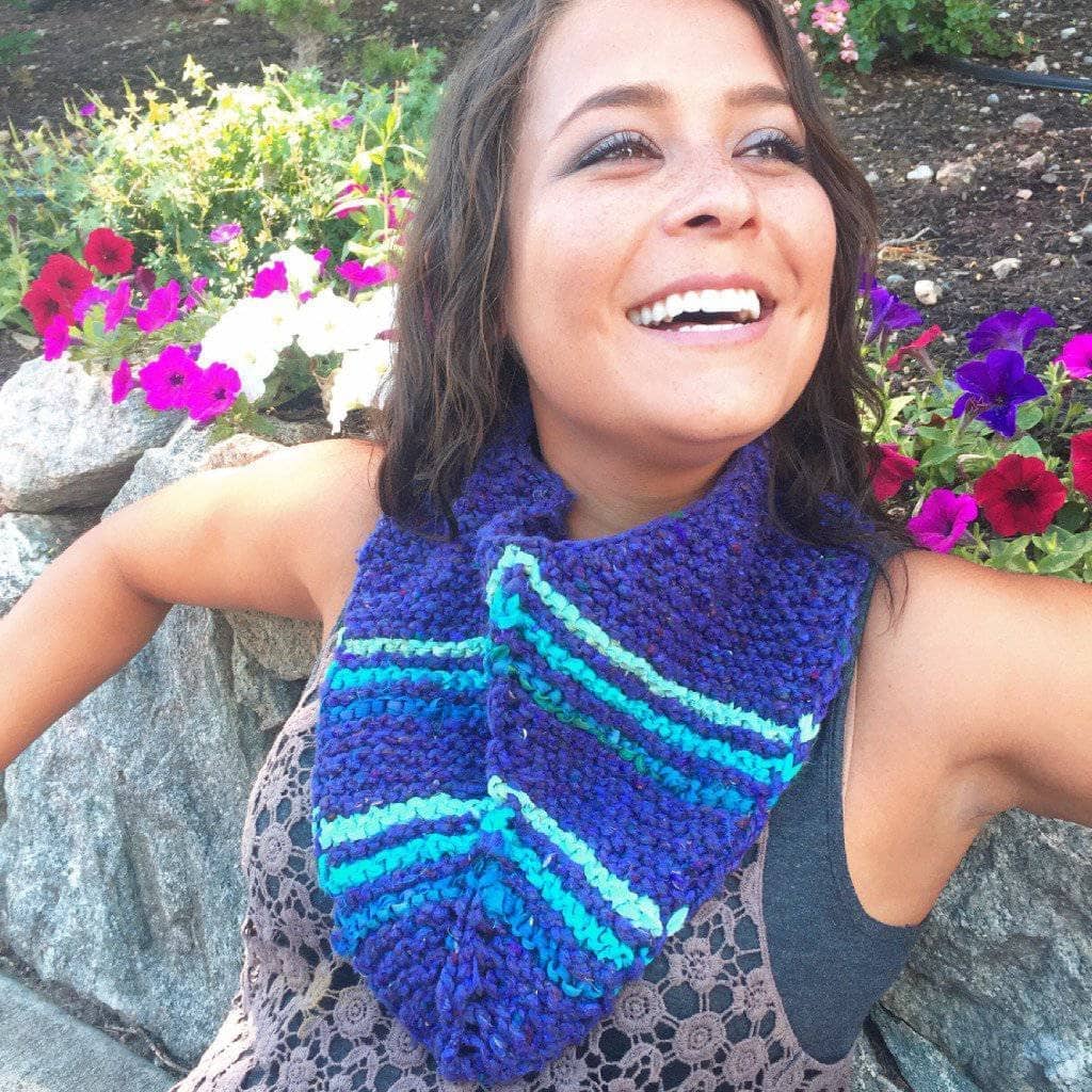 Handkerchief Cowl Knit Kit