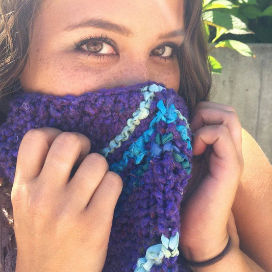Handkerchief Cowl Knit Kit - view 2