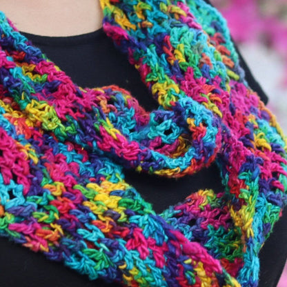Ripple Infinity Scarf Crochet Pattern - view 4