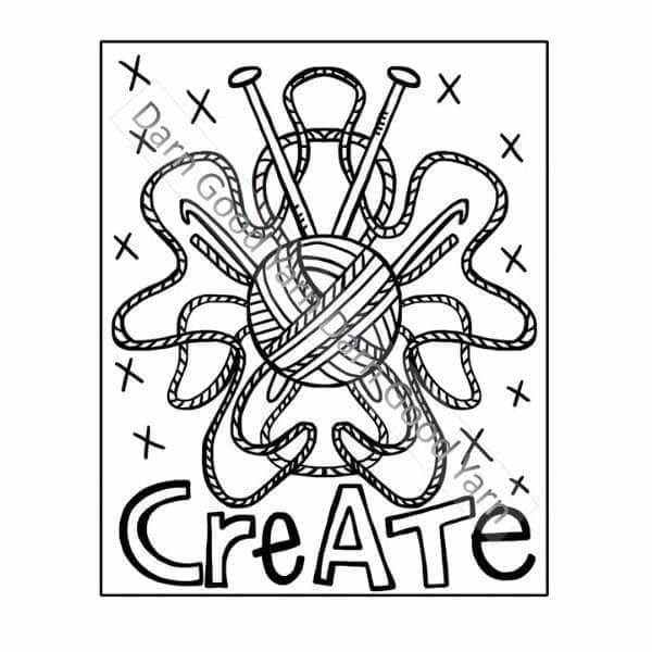 Relaxation Coloring Book (Digital Download) - view 2