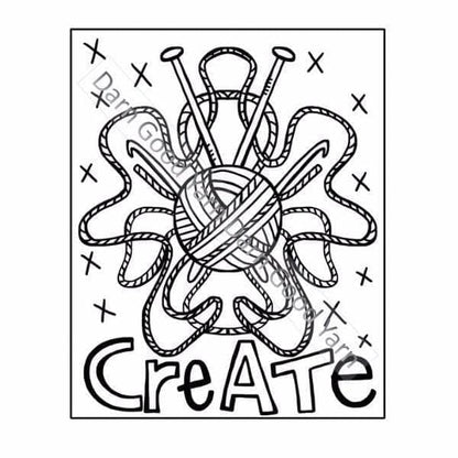 Relaxation Coloring Book (Digital Download) - view 2
