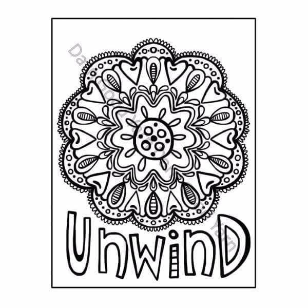 Relaxation Coloring Book (Digital Download) - view 3