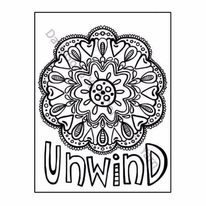 Relaxation Coloring Book (Digital Download) - view 3