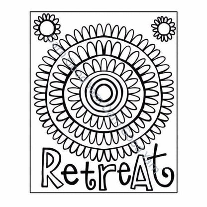 Relaxation Coloring Book (Digital Download)