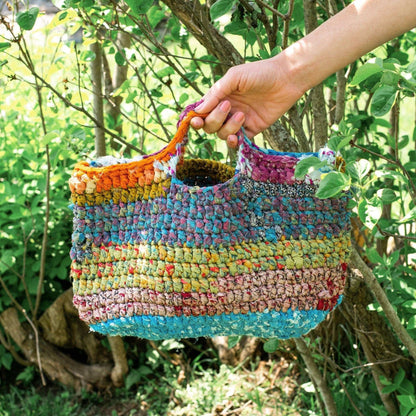 Easy Market Tote Crochet Kit or Knitting Kit - view 3