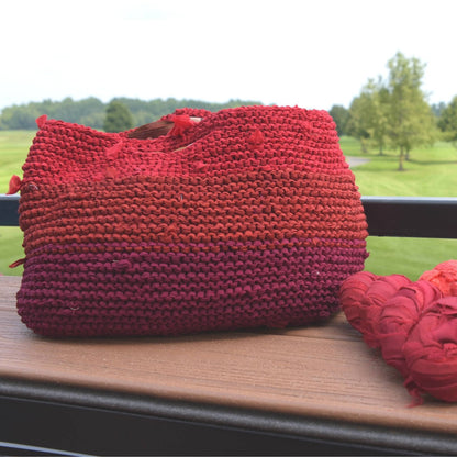Easy Market Tote Crochet Kit or Knitting Kit - view 4