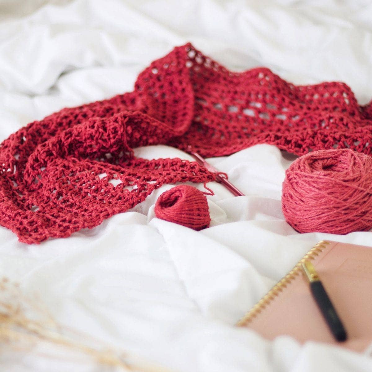 En Rose Lap Blanket Crochet Pattern - view 4