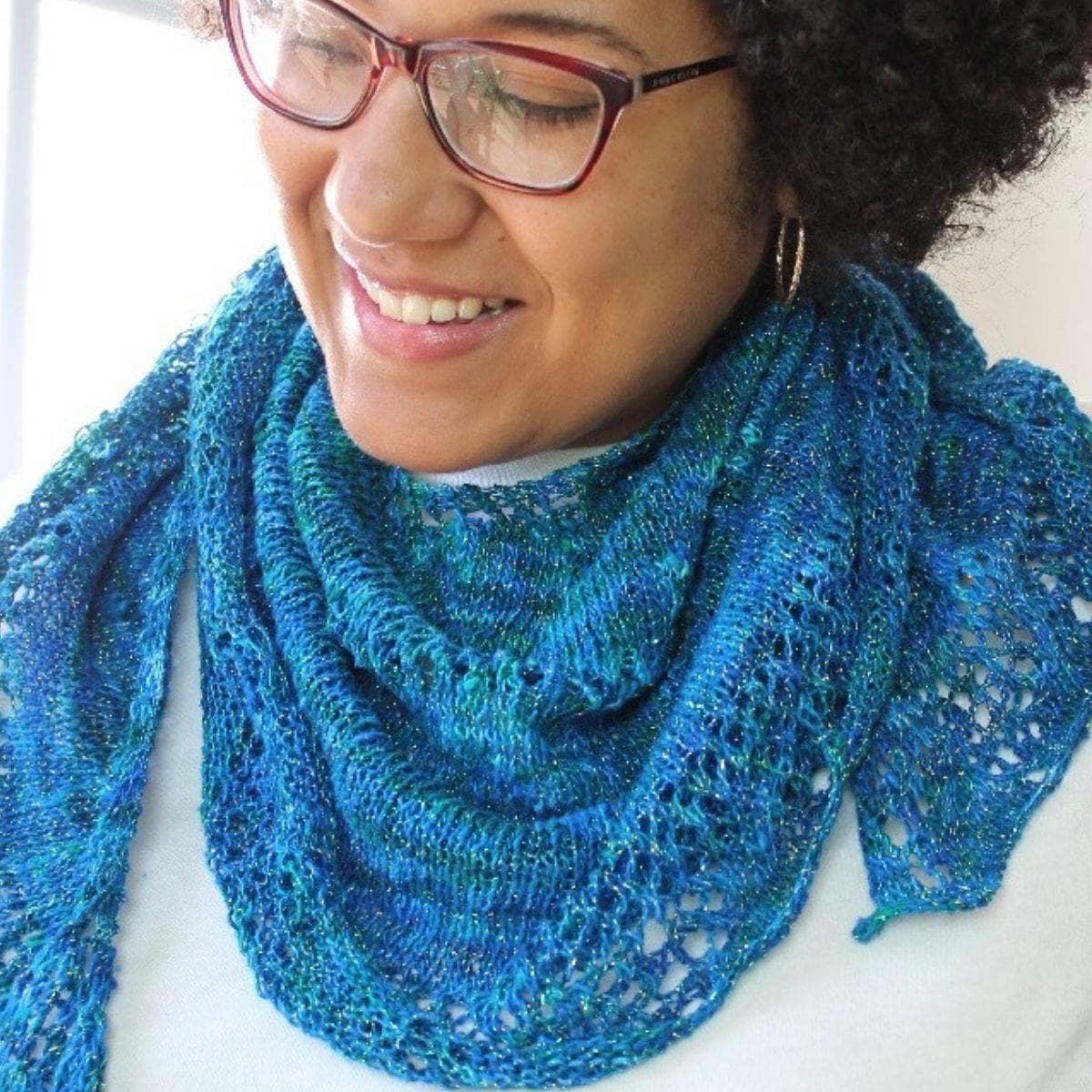 Enchantress Shawl Knitting Pattern - view 2