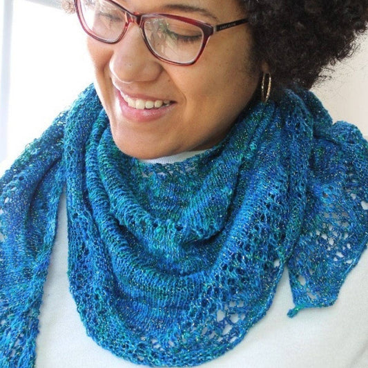 Enchantress Shawl Knitting Pattern - view 2