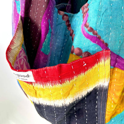 Exotic Voyage Oversized Kantha Bag - view 4