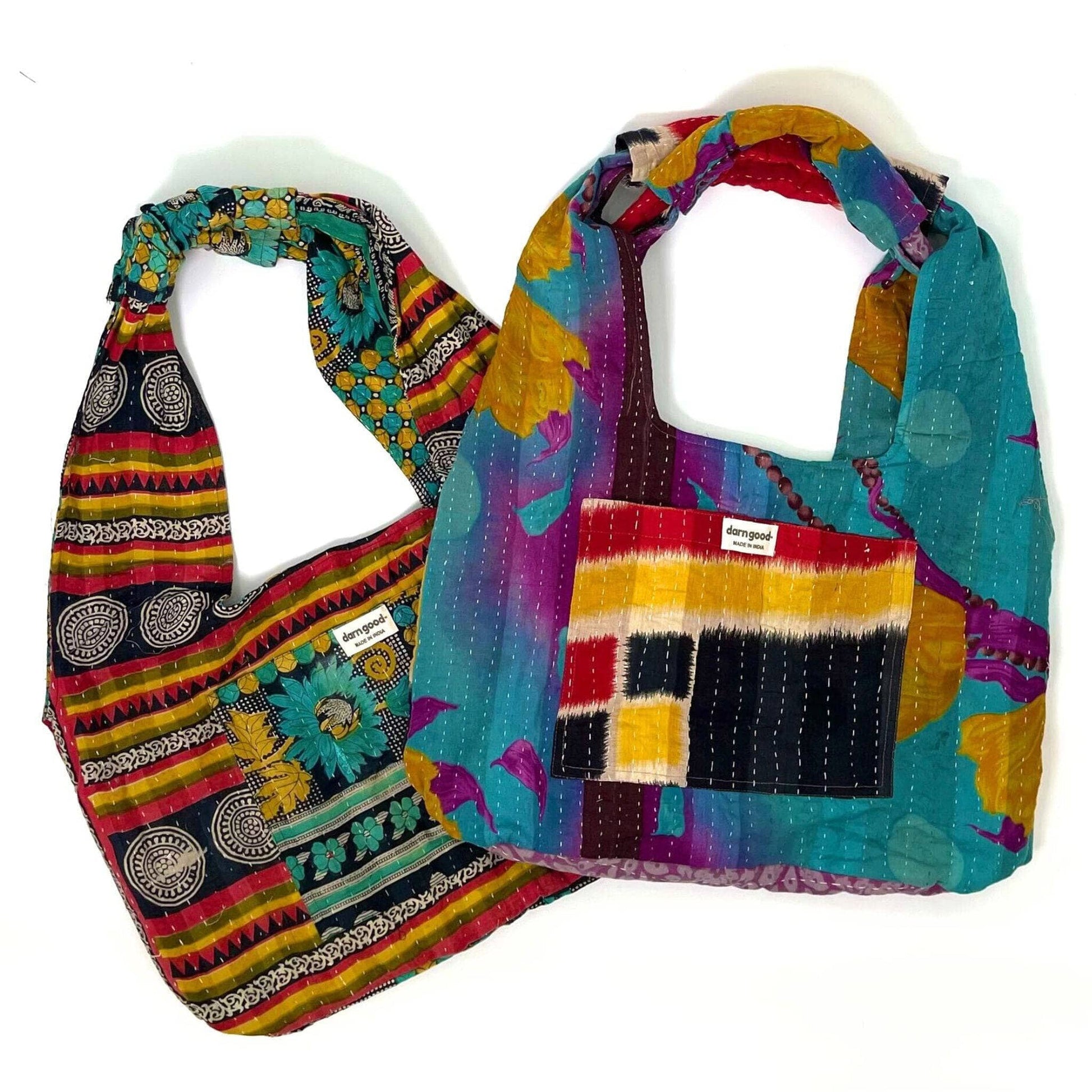 Exotic Voyage Oversized Kantha Bag - view 5