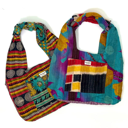 Exotic Voyage Oversized Kantha Bag - view 5