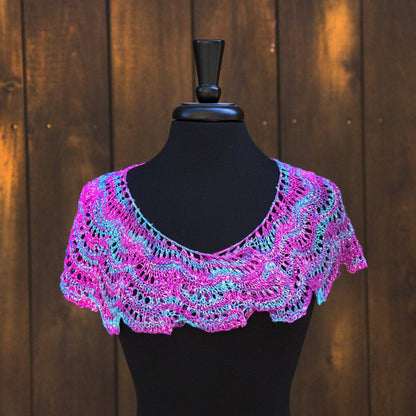 Fan Shell Shawlette Kit - view 3