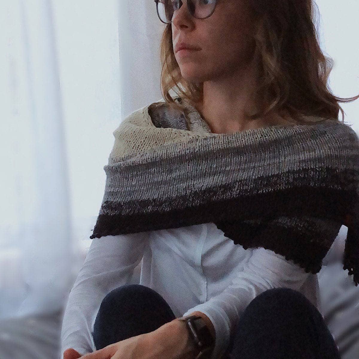 Fernweh Shawl Knitting Pattern - view 2