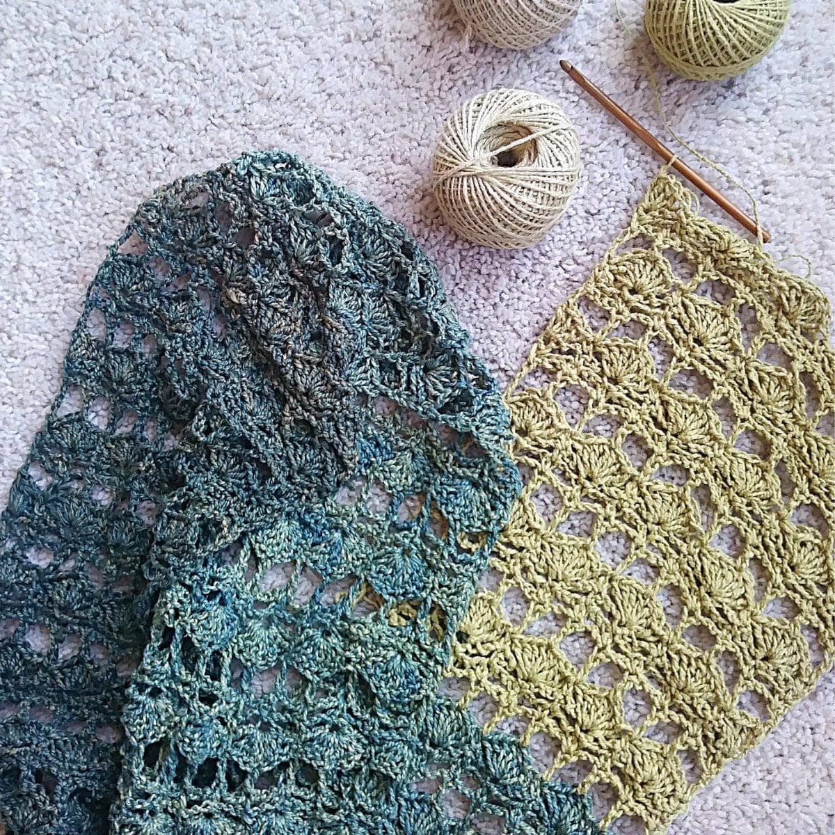 Fields of Home Scarf Crochet Pattern - view 3