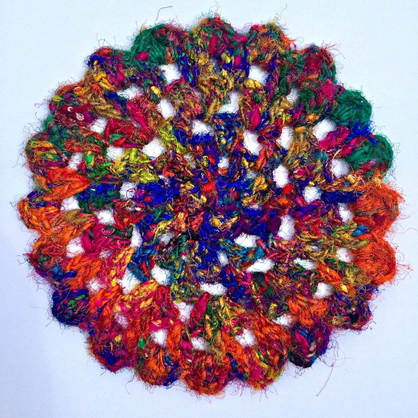 Fingerpaints Doily Beginner Crochet Pattern - view 2