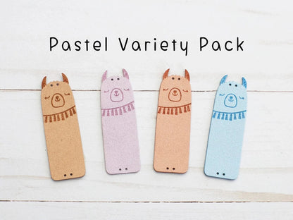 Llama Fold Over Tags – Pack of 4 - view 2
