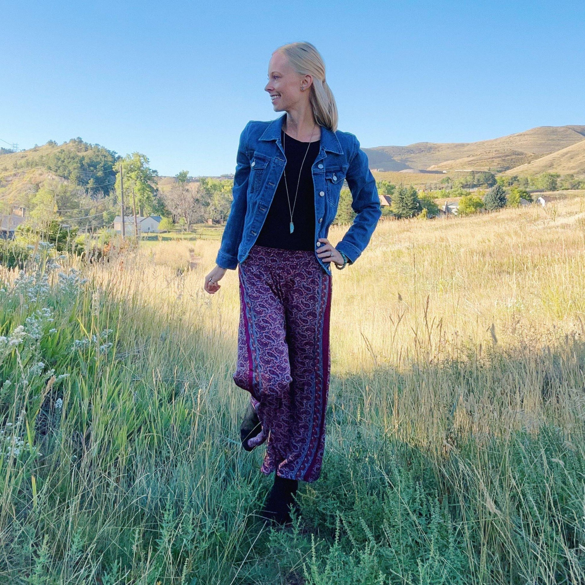 Free Spirit Wide-Leg Palazzo Pants - view 9