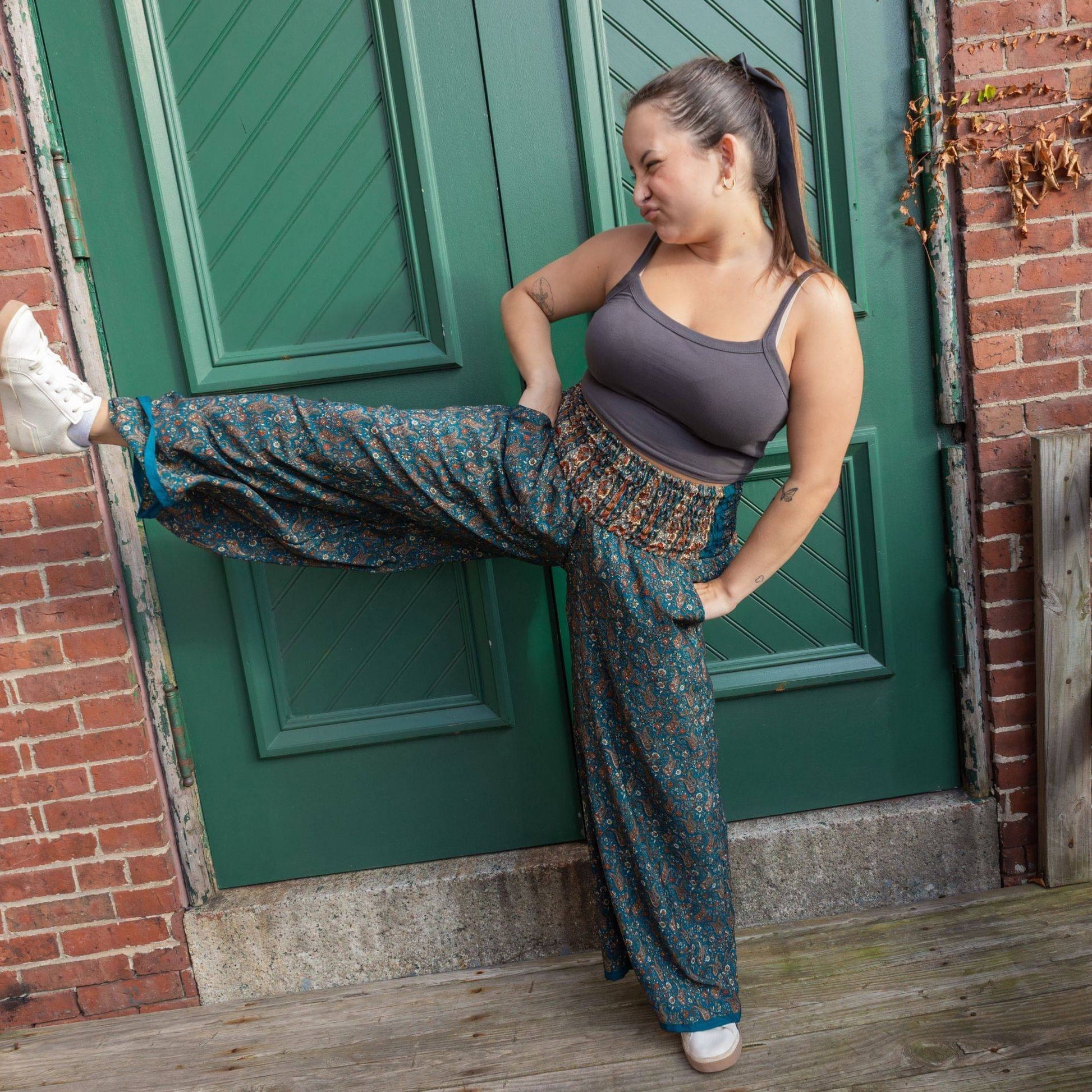 Free Spirit Wide-Leg Palazzo Pants - view 8
