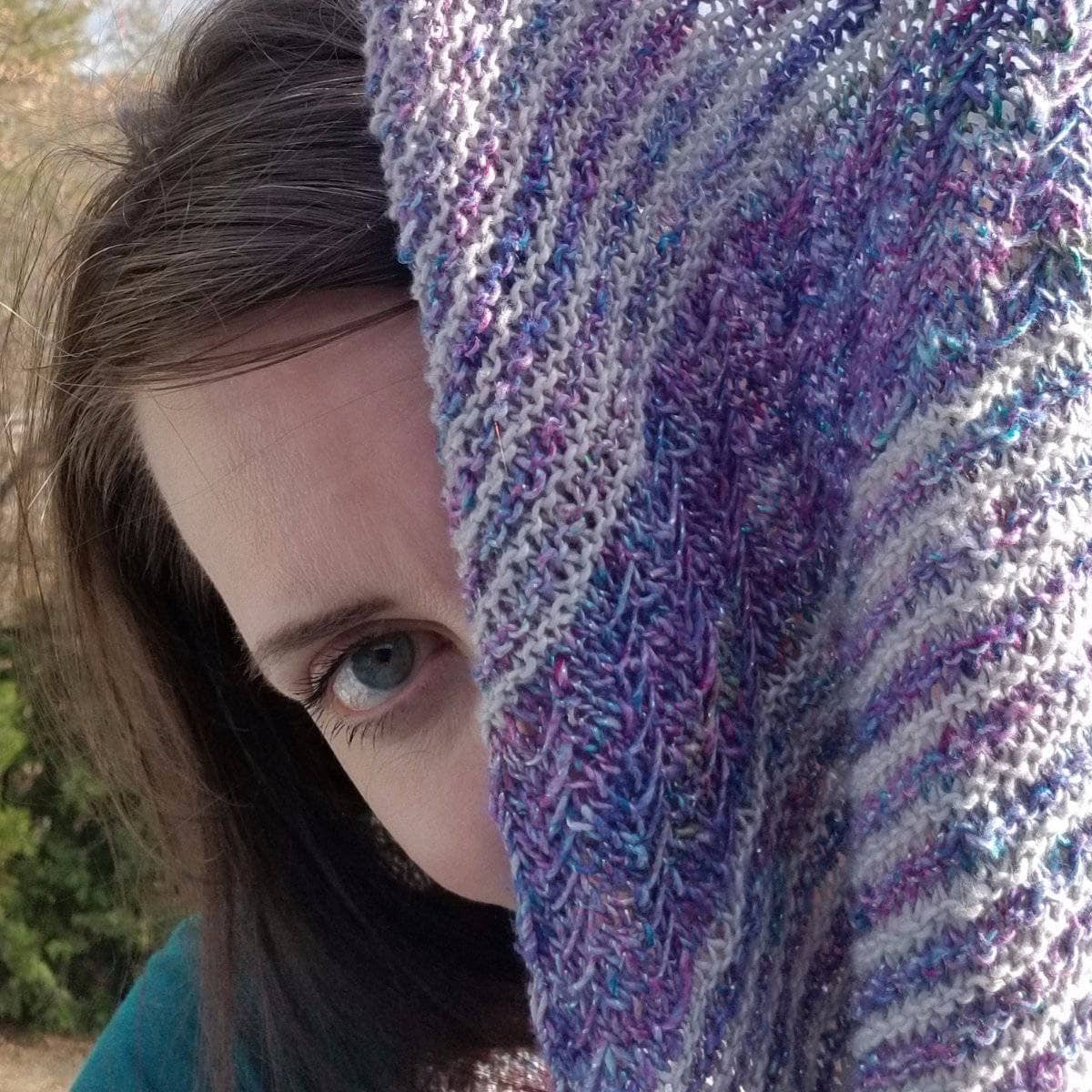 Frosted Forest Wrap Knitting Kit - view 4
