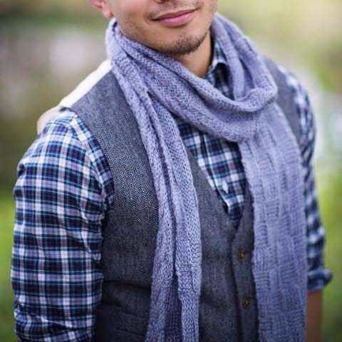 Fun and Games Scarf Knit Pattern - view 3