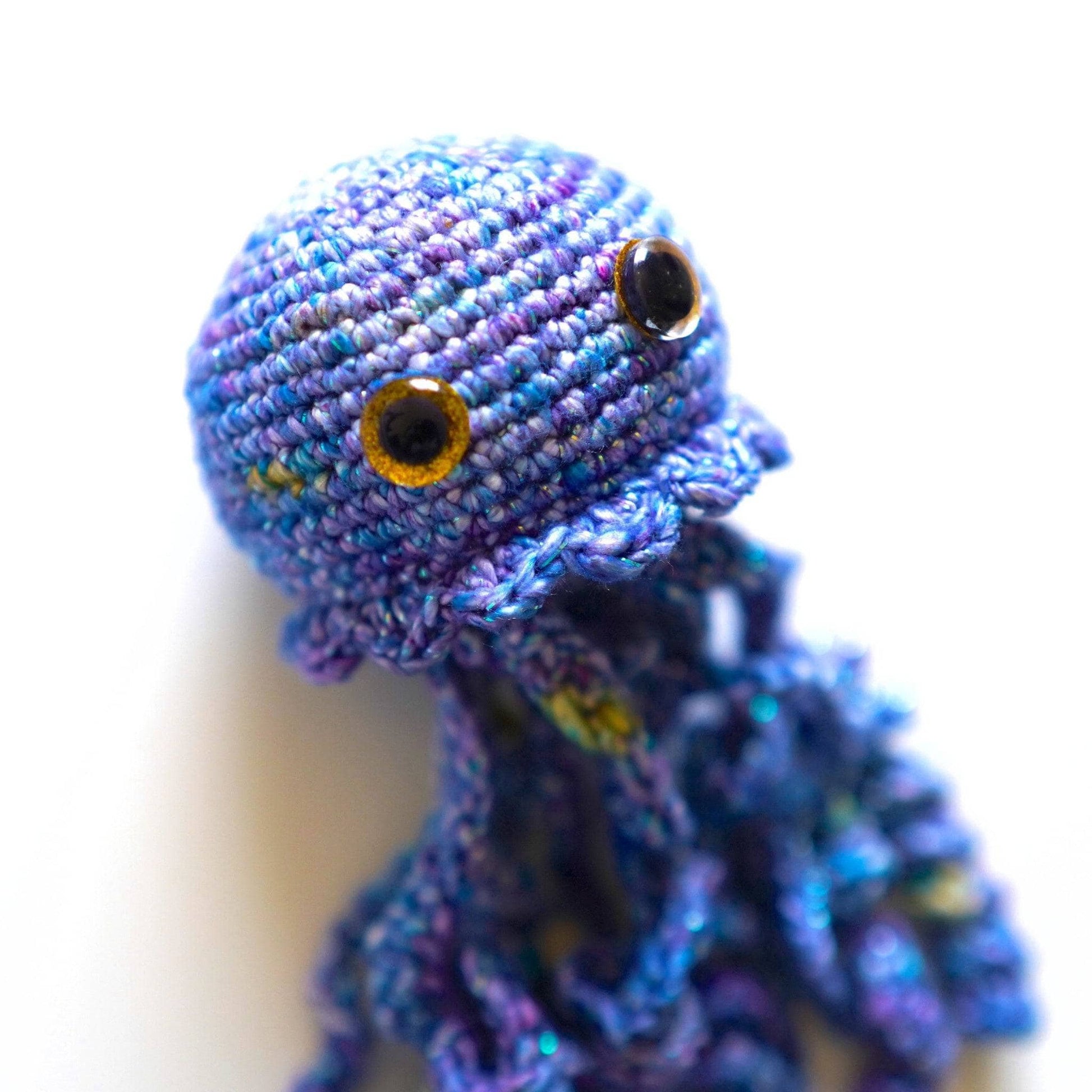 Galaxy Jellyfish Amigurumi Crochet Pattern - view 3