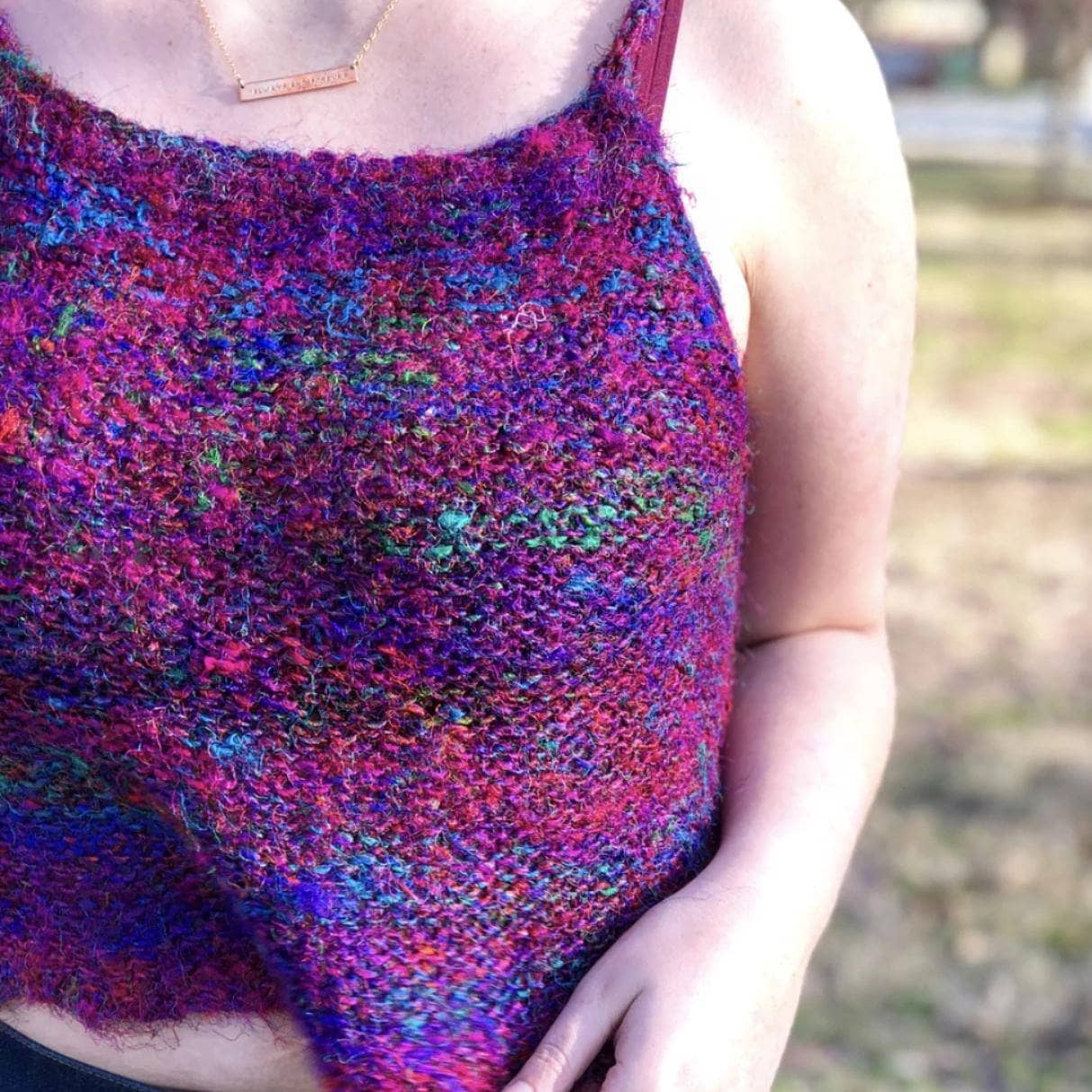 Get It, Girl Crop Top Knit Pattern - view 2