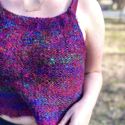 Get It, Girl Crop Top Knit Pattern - view 2