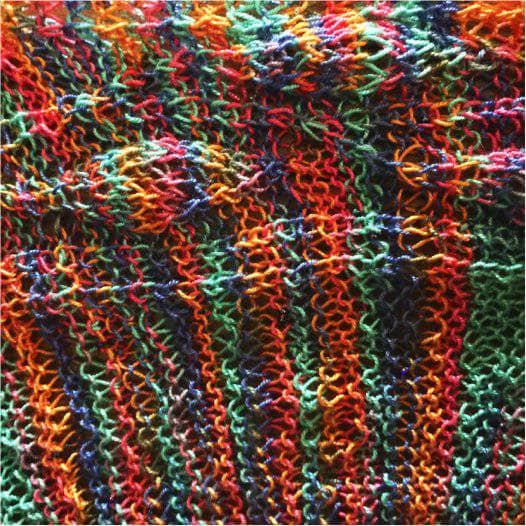 Hand Beaded Silk Shawl Knit Kit - view 4