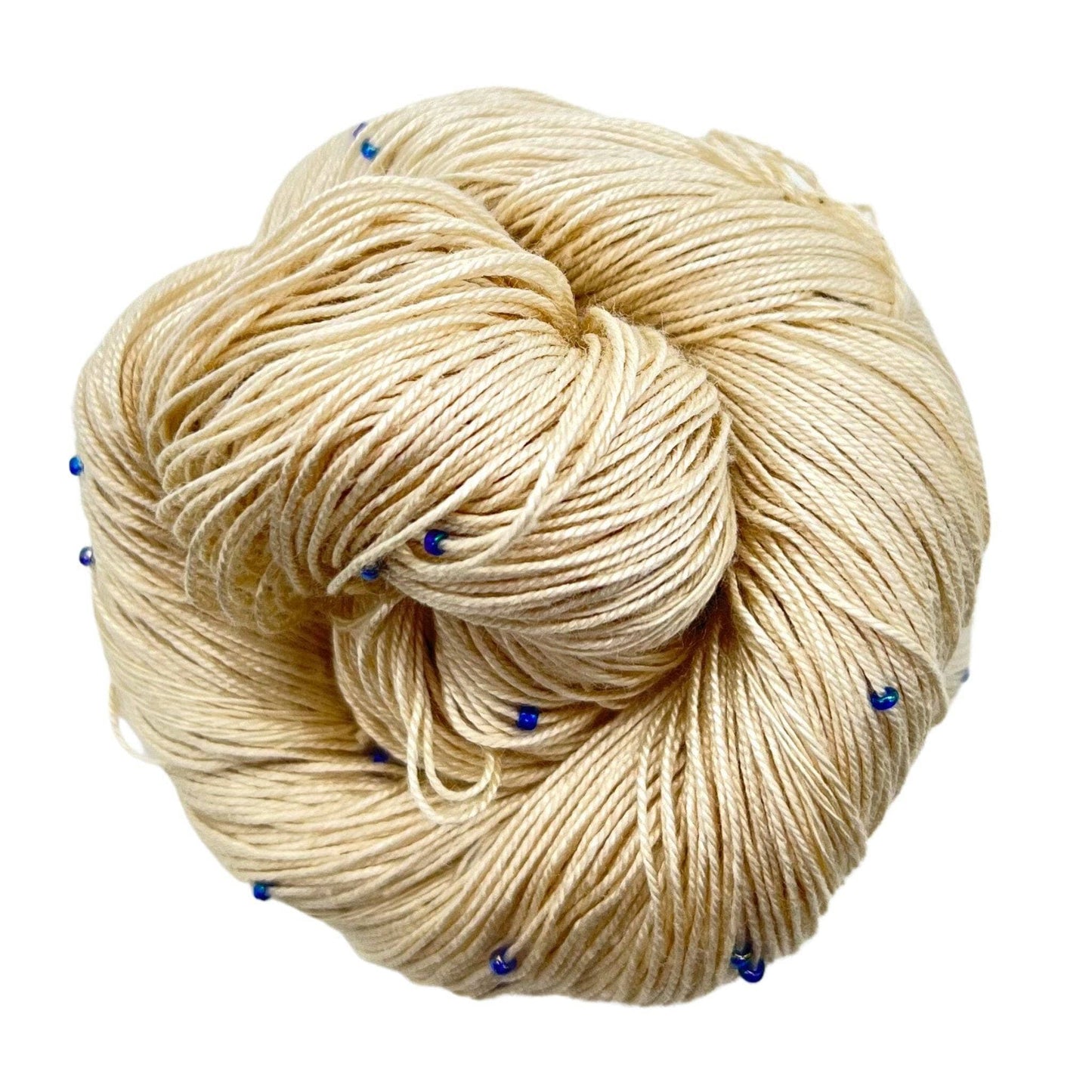 Hand Beaded Silk Yarn - view 6