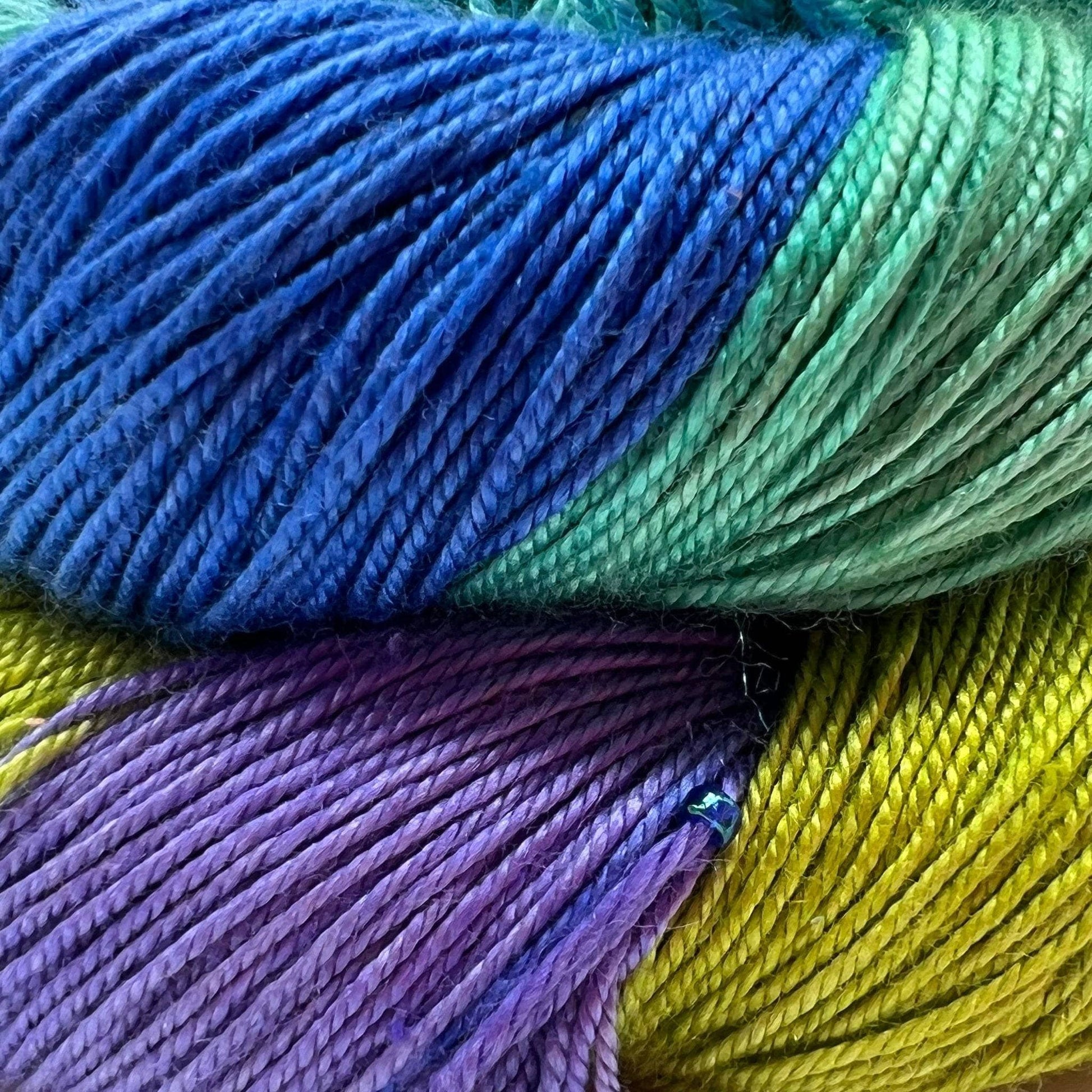 Hand Beaded Silk Yarn - view 8