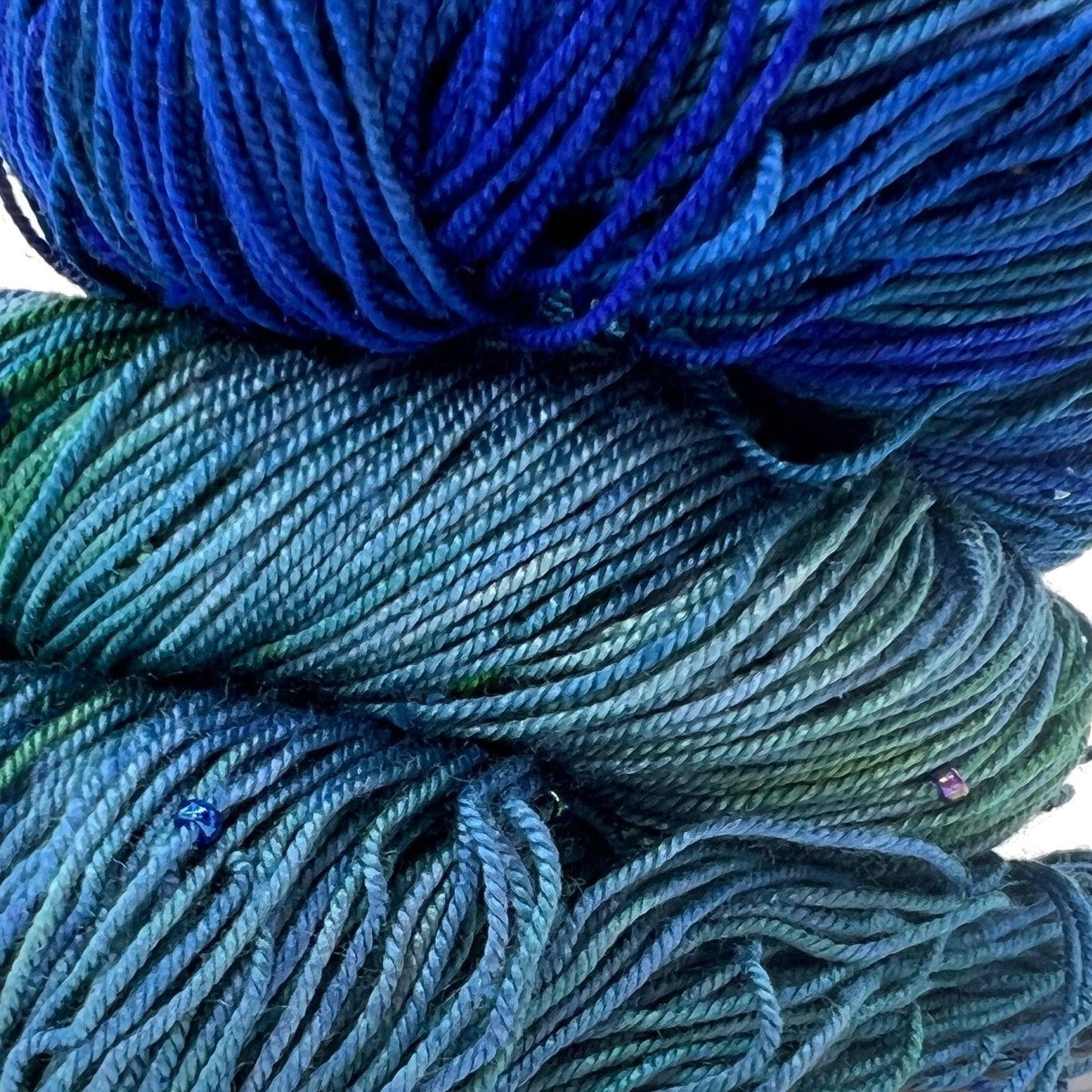 Hand Beaded Silk Yarn - view 5