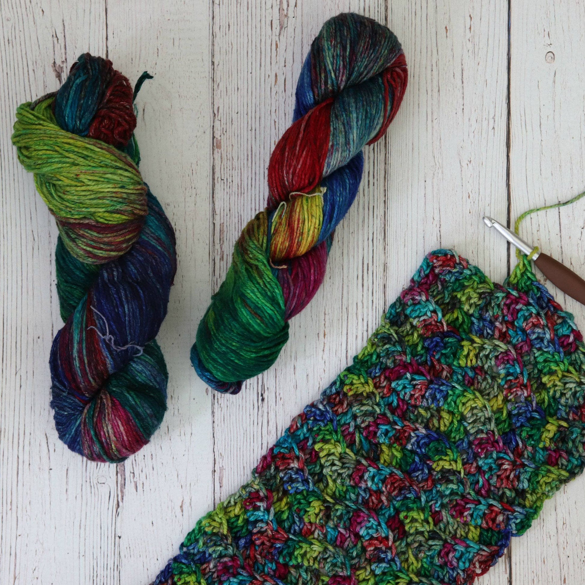Headlands Crochet Scarf Pattern - view 5