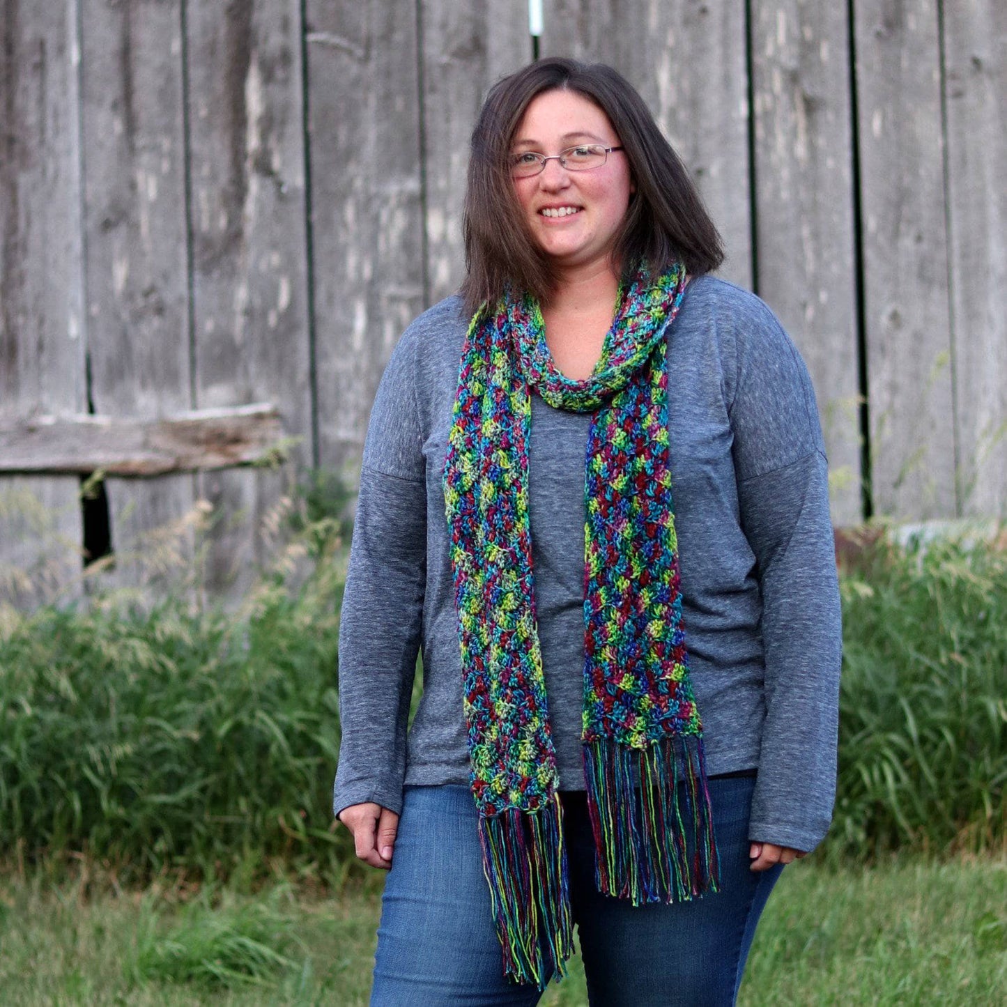 Headlands Crochet Scarf Kit - view 2