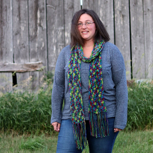 Headlands Crochet Scarf Kit - view 2