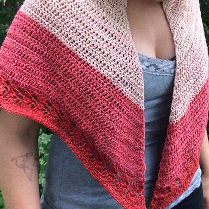 Herbal Sunrise Shawl Crochet Pattern - view 3