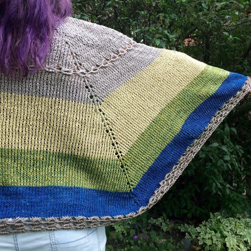 Herbal Sunrise Shawl Knit Kit - view 3