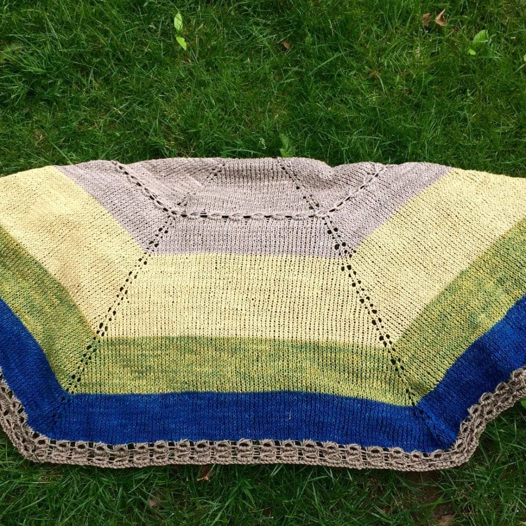 Herbal Sunrise Shawl Knit Kit - view 4