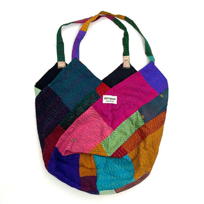 Samosa Kantha Stitch Bag - view 2