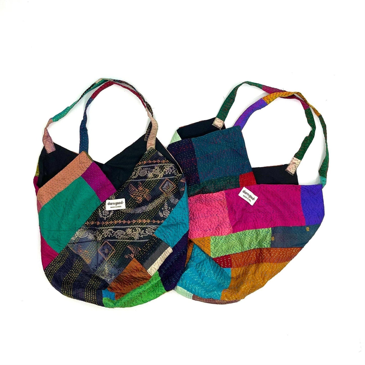 Samosa Kantha Stitch Bag - view 3
